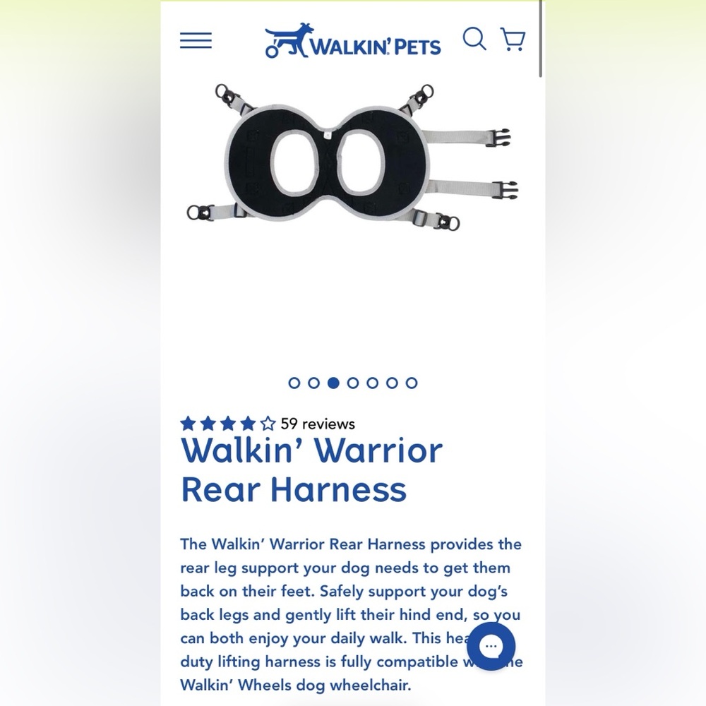 Walk-in’ Warrior Rear Harness - Picture 6 of 6